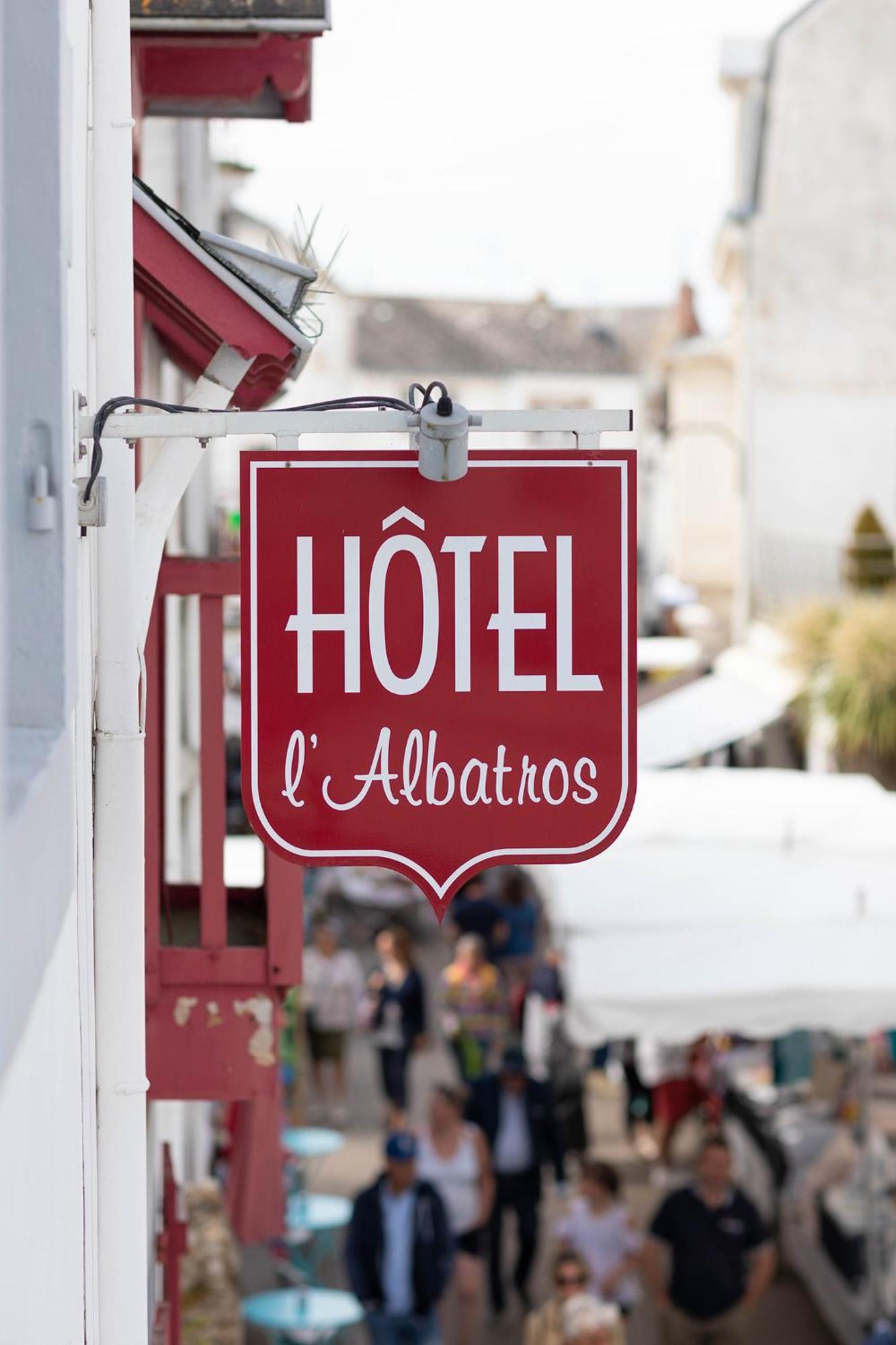 Hotel L'Albatros Le Pouliguen Buitenkant foto